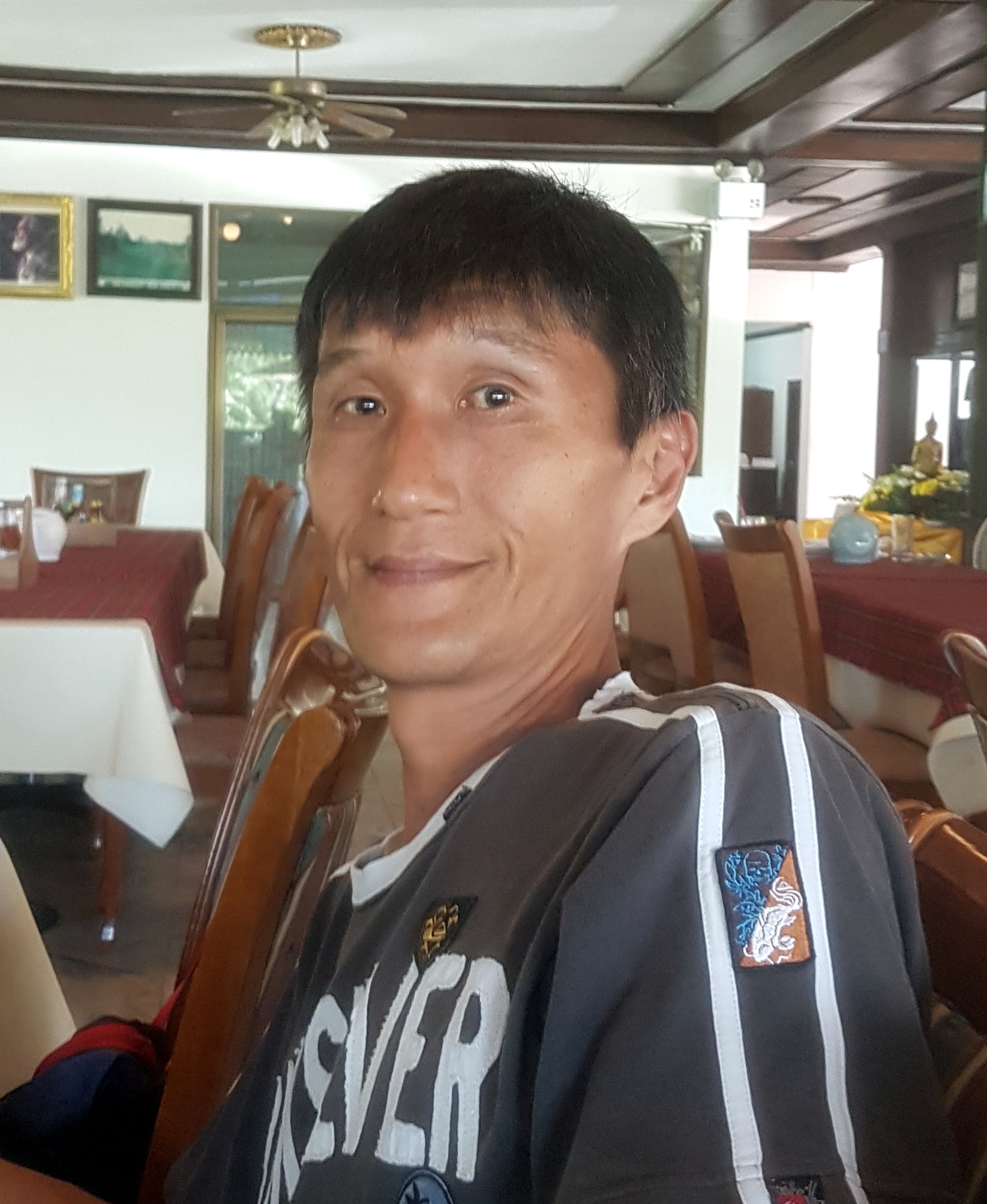 Jesper Hansen (left) with John Mason.