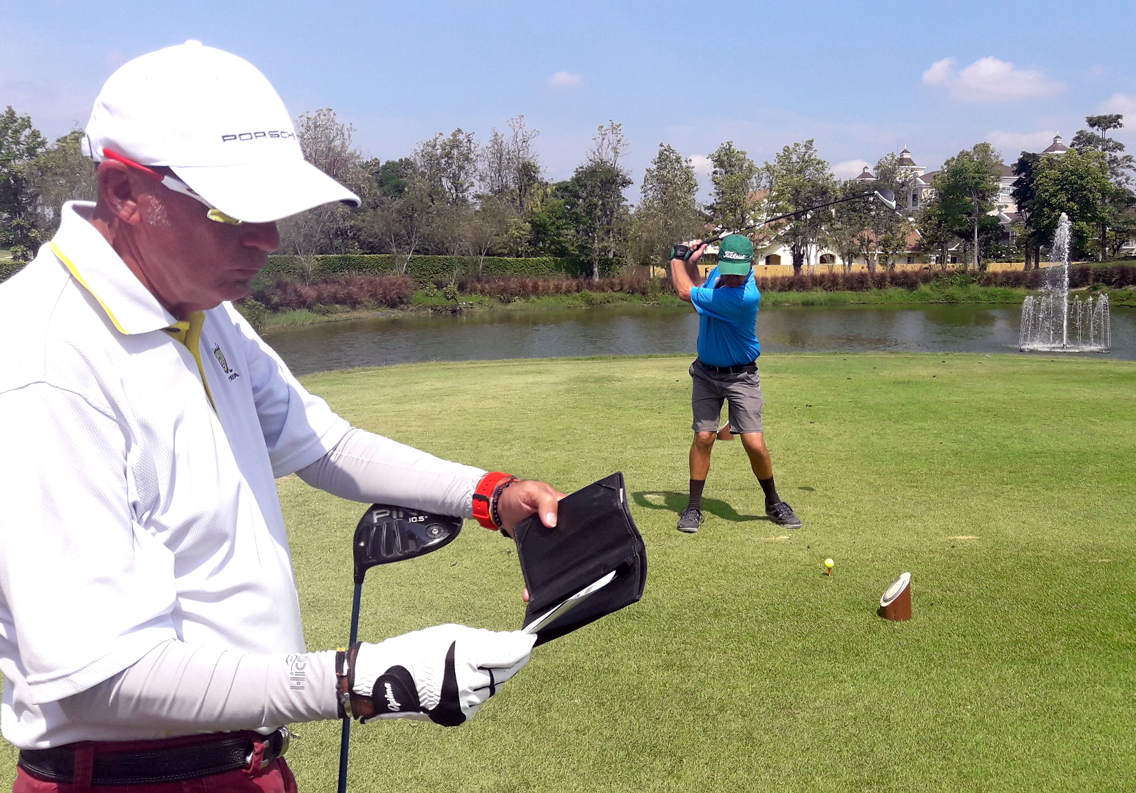 Capt. Phil gets the troops out at Rancho Charnvee.