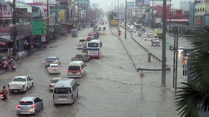 Pattaya will monitor streets and drainage canals around-the-clock to keep on top of flooding during rainy season, Mayor Anan Charoenchasri said.