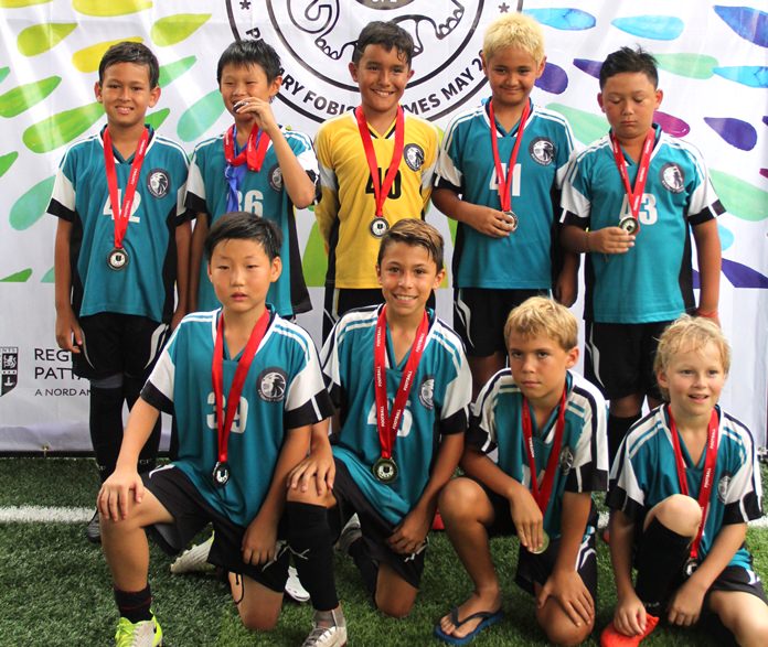 Regents U10 Boys secured silver in the football tournament.