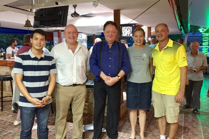 The Eastern Seaboard Committee for the SATCC (l-r) Pasit Foobunma, Graham Macdonald, Allan Riddell, Linda Reay, and Andre Coetzee.