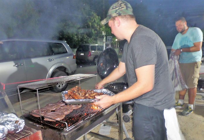 The executive chef of the Amari Pattaya, Shaun Venter is happy to lend a helping hand.