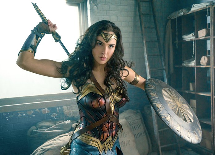 Gal Gadot is shown in a scene from “Wonder Woman”. (Clay Enos/Warner Bros. Entertainment via AP)