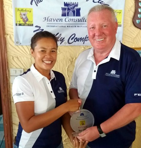 Miss Da won the Ladies’ medal with a net 66.
