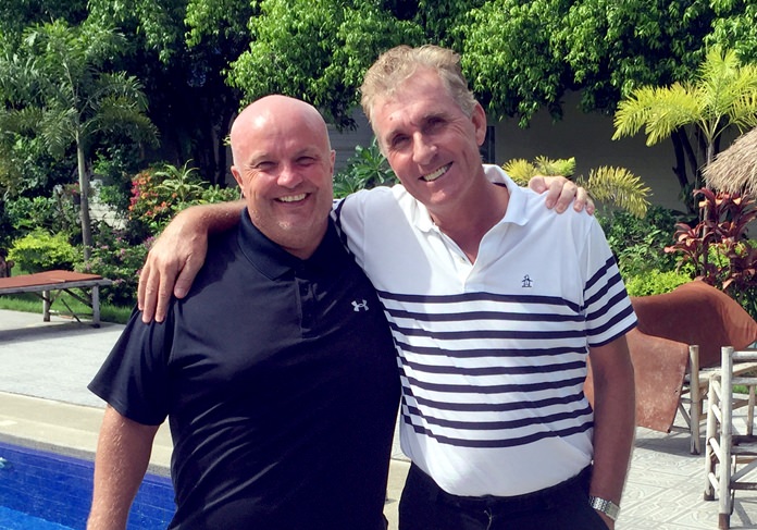 Dave Smith (left) and Neal Harvey.