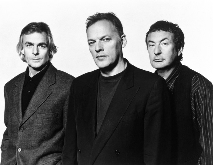 Pink Floyd: (from left) Rick Wright, Dave Gilmour and Nick Mason.