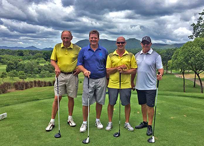 Dark clouds loom in the distance as the captains get ready to do battle in Chiang Mai.