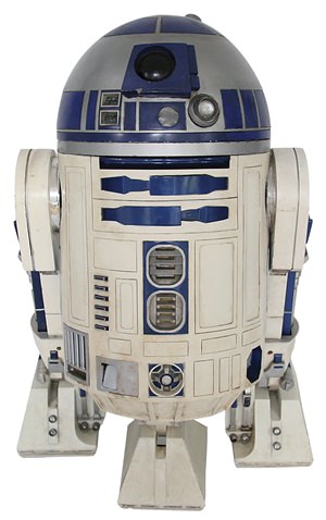 This R2-D2 used in the first five Star Wars movies sold at auction for $2.6 million last week. (Profiles in History via AP)