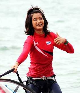 Thailand’s Siriporn Kaewduang-ngam won a gold medal at the recent RS:One World Championships held in Vietnam.