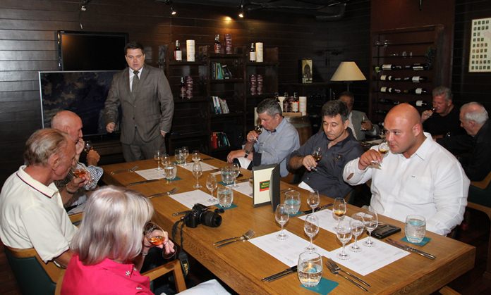 Neil Strachan takes the guests on a historic journey of ‘nosing’ and ‘tasting’ The Balvenie.’