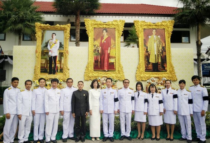 Banglamung District Chief Naris Niramaiwong kicks off the celebrations early July 28.