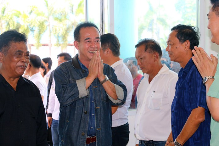 Klitsanapan Dejkrut is welcomed as Sattahip’s 27th chief administrator.