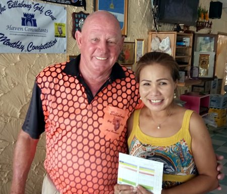 Capt. Bob (left) with Miss May.