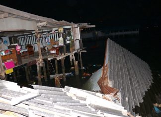 A 24-year-old Burapha University student drowned when her family’s home collapsed into the sea in Sattahip.