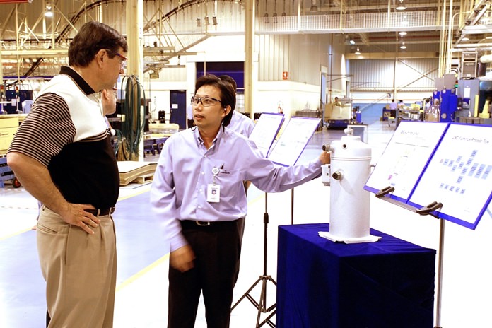 Emerson’s Rayong plant emphasizes high quality scroll compressor production for the HVACR industries.