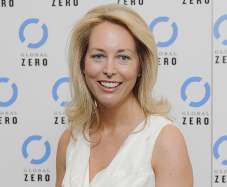 In this June. 21, 2011, file photo, former U.S. CIA Operations Officer, Valerie Plame Wilson arrives for the UK film premiere of Countdown to Zero in London. Wilson launched an online fundraiser on Aug. 18, 2017, looking to raise enough money to buy Twitter so President Donald Trump can’t use it. (AP Photo/Jonathan Short, File)
