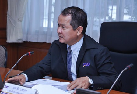 Deputy Commerce Ministry Permanent-Secretary Whichai Phochanakij.