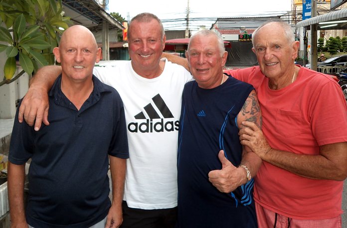 (From left) Jayson Schembri, Glenn Smith, Steve Younger and Frank C Riley. 