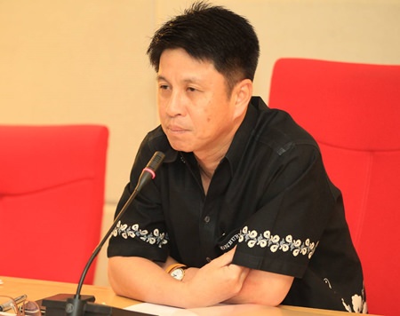 Chonburi Gov. Pakarathorn Thienchai said officials have requested 810 million baht from the government to completely overhaul Pattaya’s overmatched storm-drainage system.