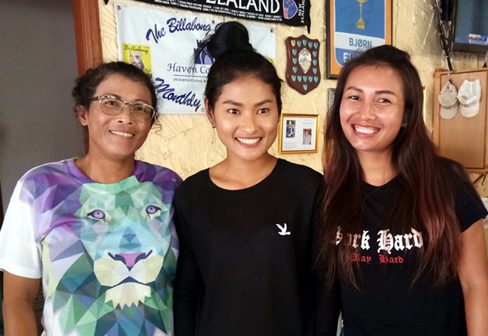 Sa, Sasicha and Lynn.