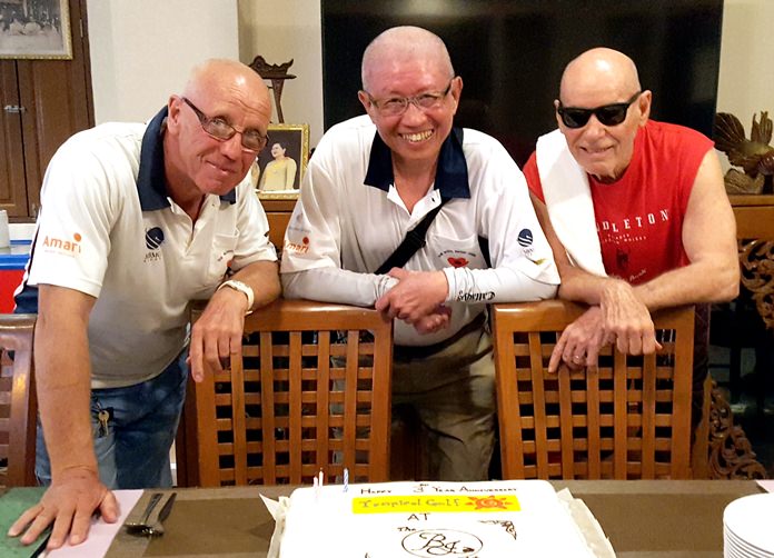 (From left) John Davis, Kenny Chung and Bill Jones.