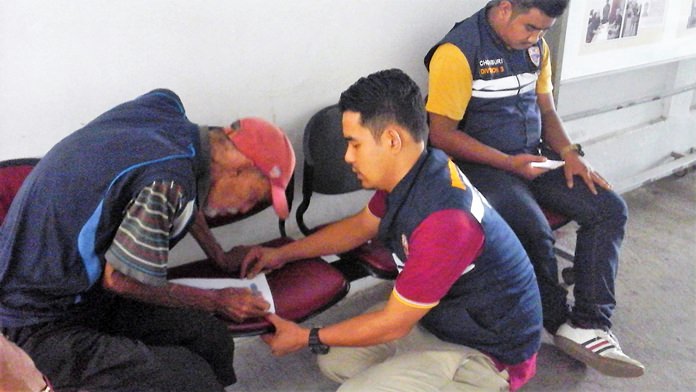 Scott Phillip was taken into custody near Mike Shopping Mall.