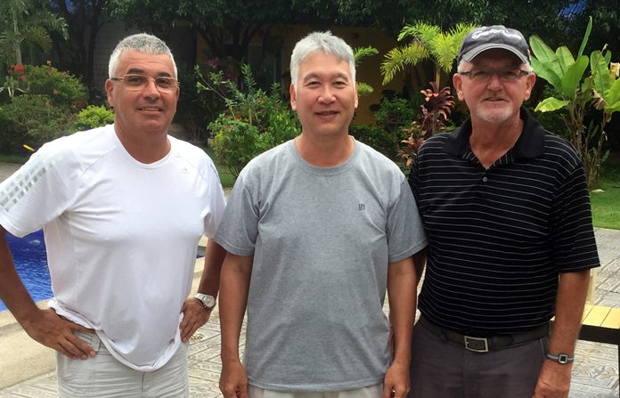 Martin Hayes, Dan Oshiro & Al Keith.