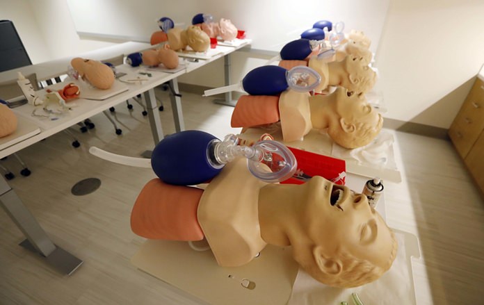 A study released on Sunday, Nov. 12, 2017 shows women are less likely than men to get CPR from a bystander and more likely to die, and researchers think that reluctance to touch a woman’s chest may be one reason. (AP Photo/Rogelio V. Solis)