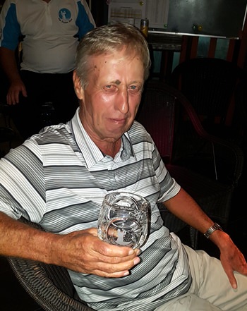 Geoff Parker – Bunker ‘golfer of the month’ for November.