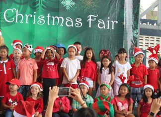 Primary students were among the performers in a Christmas-themed show.