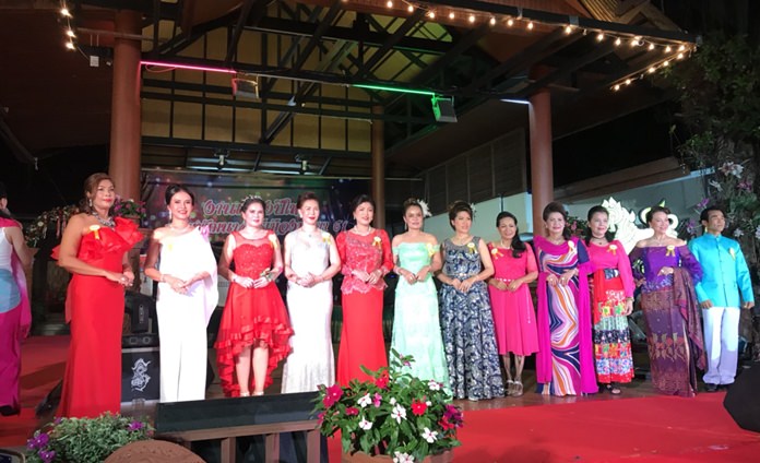 The Pattaya Women’s Development Club hosted a charity fashion show to raise funds for Banglamung Hospital and the Glory Hut AIDS hospice.