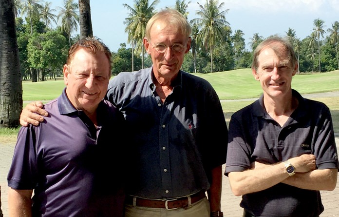 From left, Brian Maddox, Willem Lasonder and Jonathan Pratt.