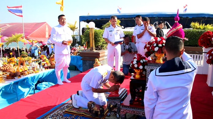 Pattaya’s naval radio station celebrated the 137th birthday of HRH Abhakara Kiartivongse, the prince of Chumphon who is considered the father of the Royal Thai Navy.