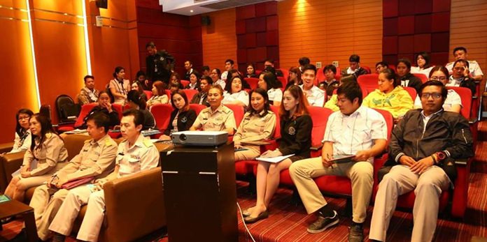Pattaya employees were shown how to better harness technology to improve promotion of tourism events at a city hall symposium.