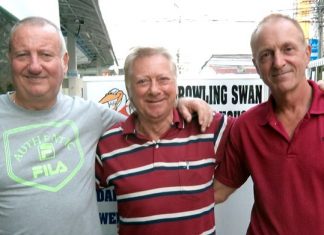 From left: Glenn Smith, Keith Buchanan and Dave Maw.