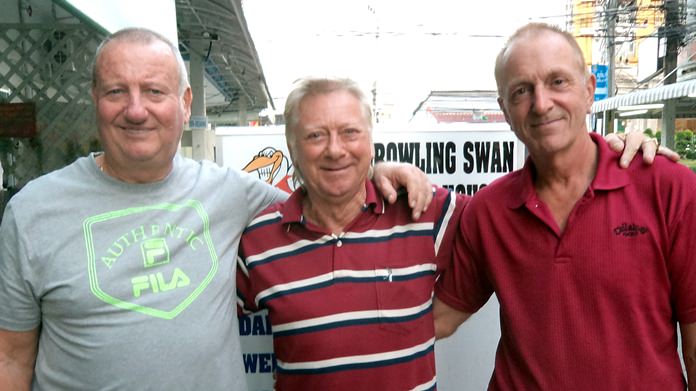 From left: Glenn Smith, Keith Buchanan and Dave Maw.