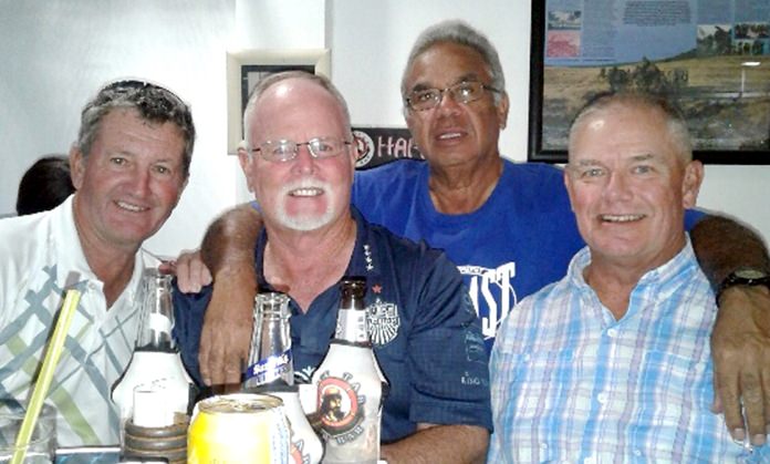 Pattaya Matchplay winners: Gary Emmett, David Ferris, Fred Graham and Fred Birch.