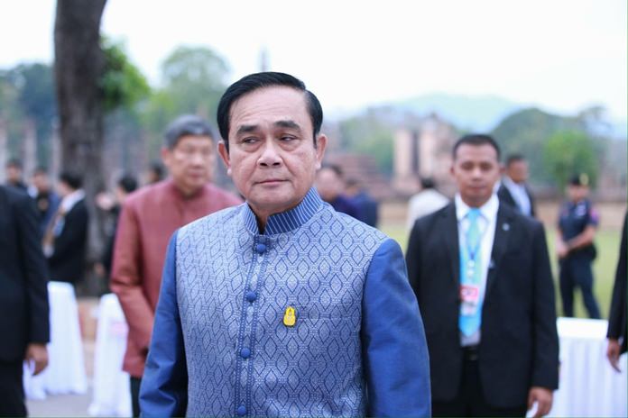 Prime Minister General Prayut Chan-o-cha.