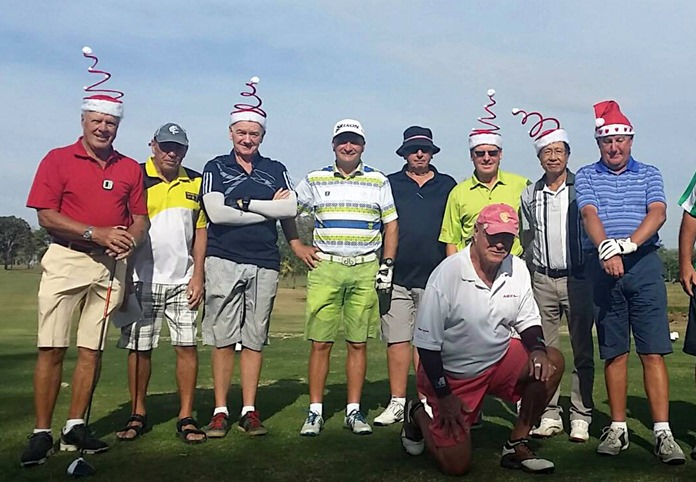 Jomtien golfers at Pattaya Country Club.