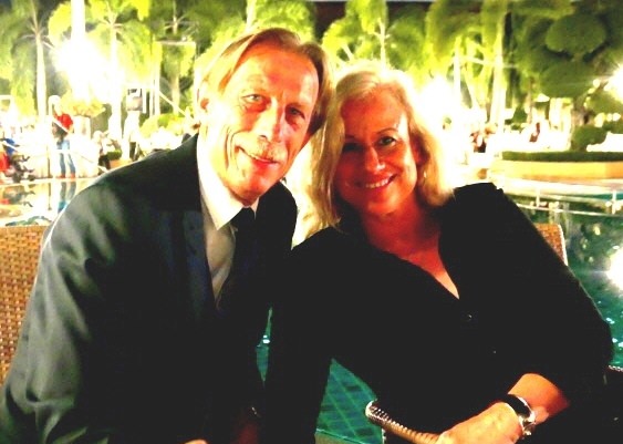 Christoph and Angelica Daum are happy to be in Pattaya.