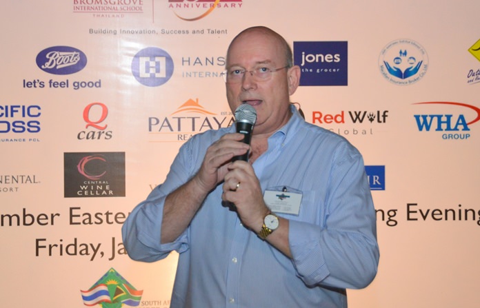 Graham Macdonald former chairman of the BCCT.