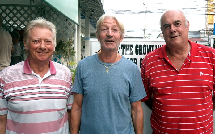 From left, Keith Buchanan, Patrick Poussier and Colin Stielow. 