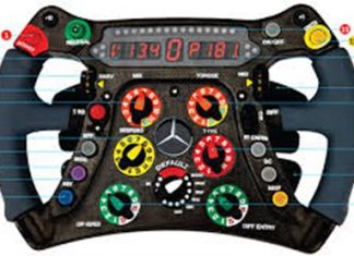 F1 Steering wheel.