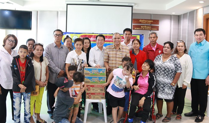 Nongprue officials are providing free milk to special-needs children Wednesday-Friday in the third week of each month.