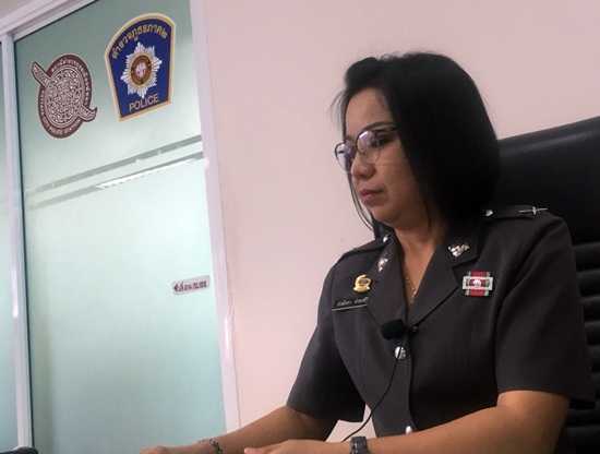 Pol. Sen. Sgt. Maj. Panisara Khampasirikul has earned a dozen commendations during her 24 years in the Royal Thai Police.