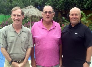 From left, Jonathan Pratt, Stan Rees & Dave Smith.