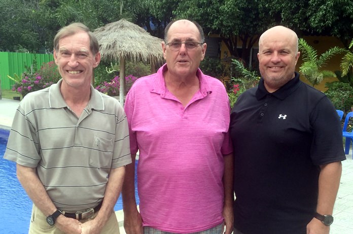 From left, Jonathan Pratt, Stan Rees & Dave Smith.