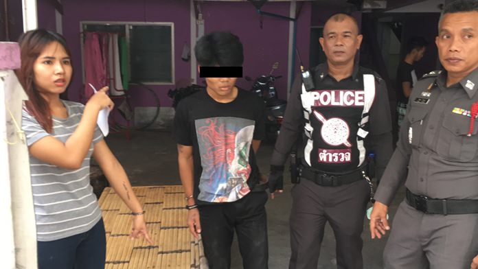 Patomlit Fakthong was arrested for burglarizing Laksika Pankaen’s apartment to steal her mobile phone.