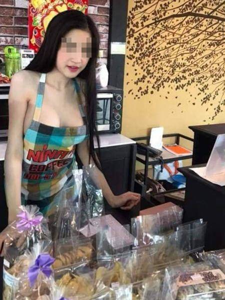 The owner of Coffee on Day was summoned to the police station after photos of two models went viral.