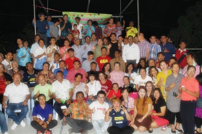 Former Pattaya-area politicians hosted a Chinese New Year party for the city’s neighborhood leaders that stressed creating strong communities, not politics.